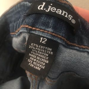 d.jeans size 12, capris